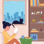 Ilustratia lunii decembrie de Andreea Macovei